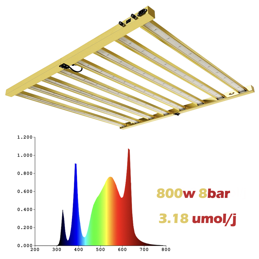 Led Grow Light - TIDESTAR 800W UV/IR LED Pflanzenlampe Vollspektrum