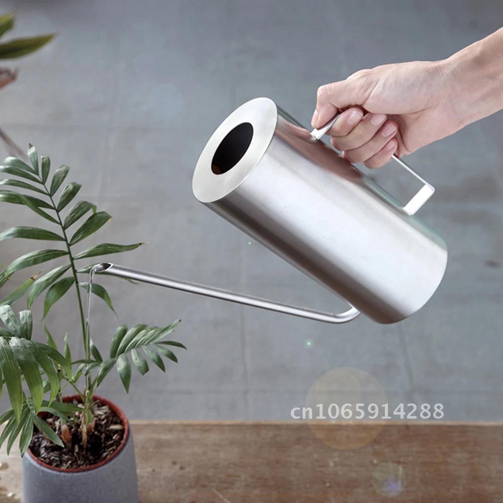 Gardening Tools Watering Can - Edelstahl-Gießkanne für Bonsai-Gartenpflanzen, Wasserkannen-Sprühwerkzeug mit langem