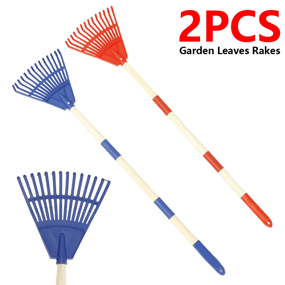 Gardening Tools For 8 Year Olds - 2 Stücke Kinder Blatt Rechen Einstellbare