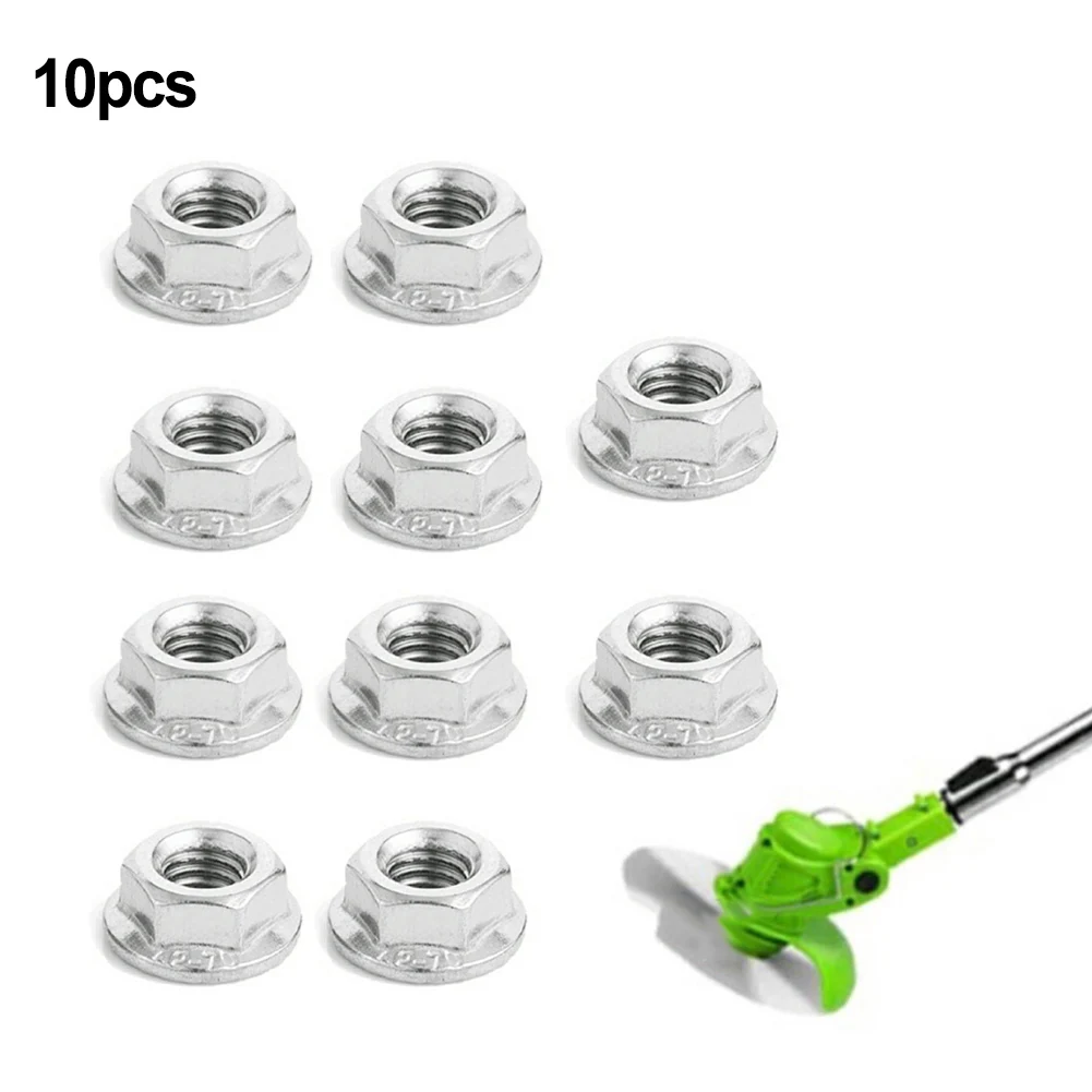 Gardening Tools Screwfix - 10 Stück Rasenmäher-Befestigungsmuttern, Schutzdichtung, M5-Schraubgewinde für