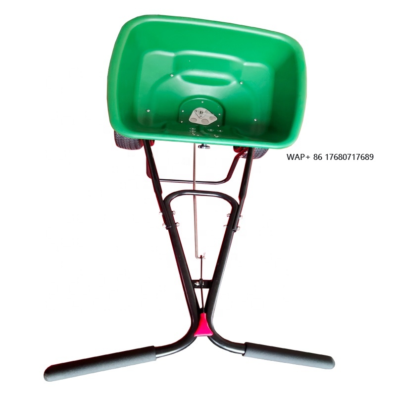 Grass Seed Spreader - 56L Rotationsstreuer für Saatgut, Dünger, Rasensalz,