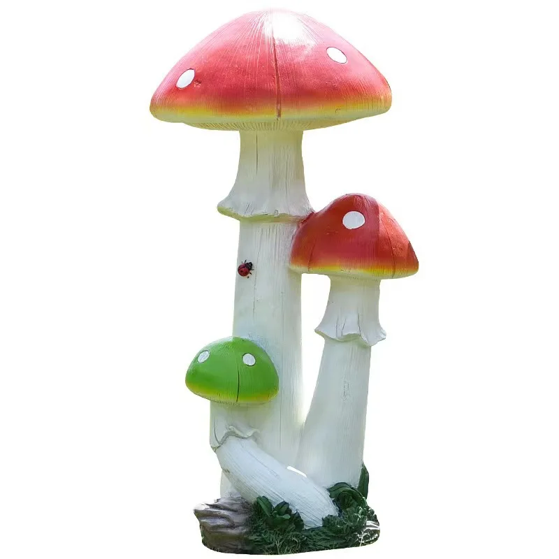 Gardening Tools Sketch - Outdoor-Simulation großer Pilz Modell Skulptur Fiberglas
