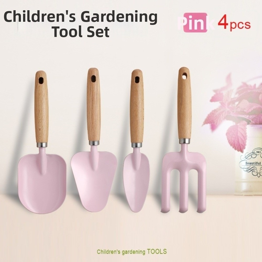 Gardening Tools Kids Set - Buntes Kinder-Gartenwerkzeug-Set Lehrreiches Leichtgewichtiges Kinder-Pflanzwerkzeug-Kit Sicheres