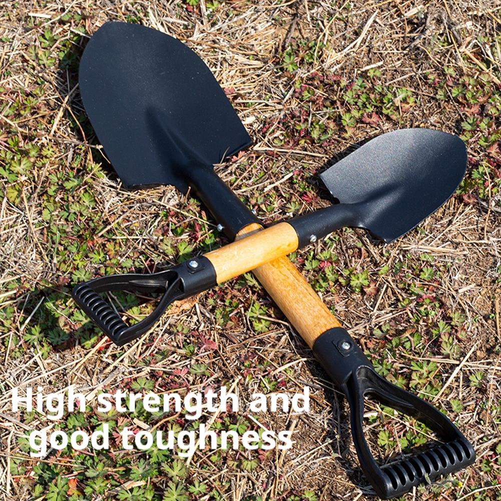 Gardening Tools For 8 Year Olds - 36cm Gartenschaufel mit Holzgriff, Edelstahl Mini-Pflanz-