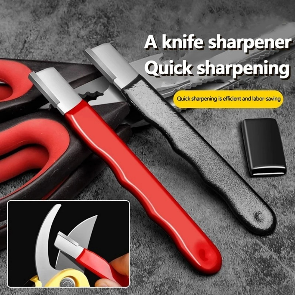 Gardening Tool Diy - Professioneller Metall-Messerschärfer, Scherenschärfer, Hand-Schleifstein für alle