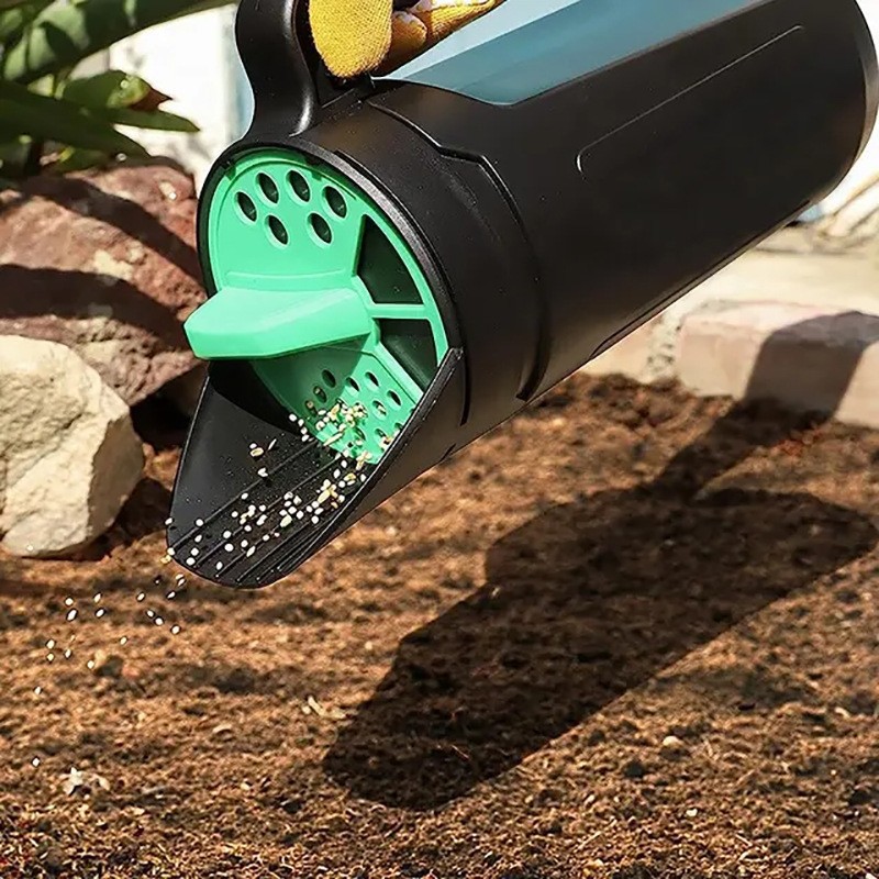 Grass Seed Spreader - Garten-Handstreuer für Rasensamen, Dünger, Schnee, Salz