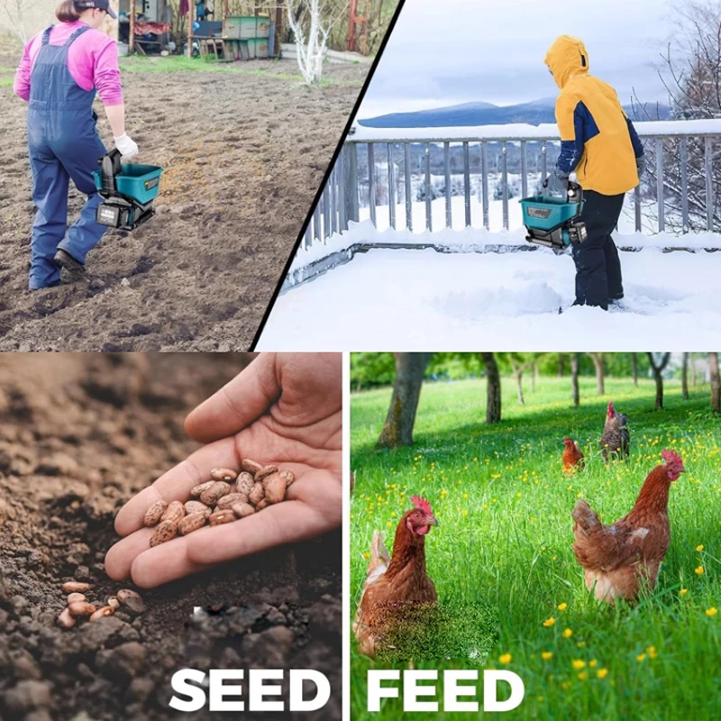 3,3L Automatischer Düngerstreu – Grass Seed Spreader Bewertung und Preis