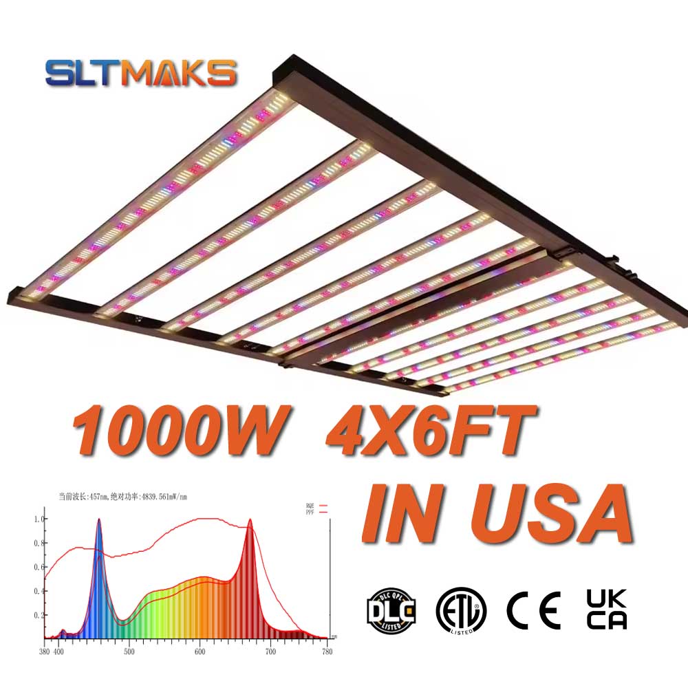 SLTMAKS 8x6FT 4X6FT 1000W Pfla – Led Grow Light Bewertung und Preis