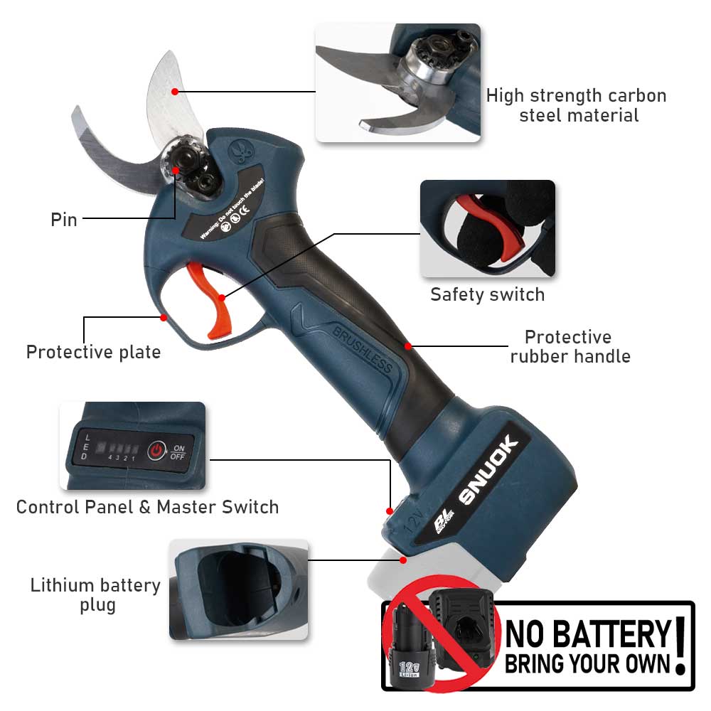 SNUOK 12V Bürstenlose Elektris – Gardening Tool Diy Bewertung und Preis