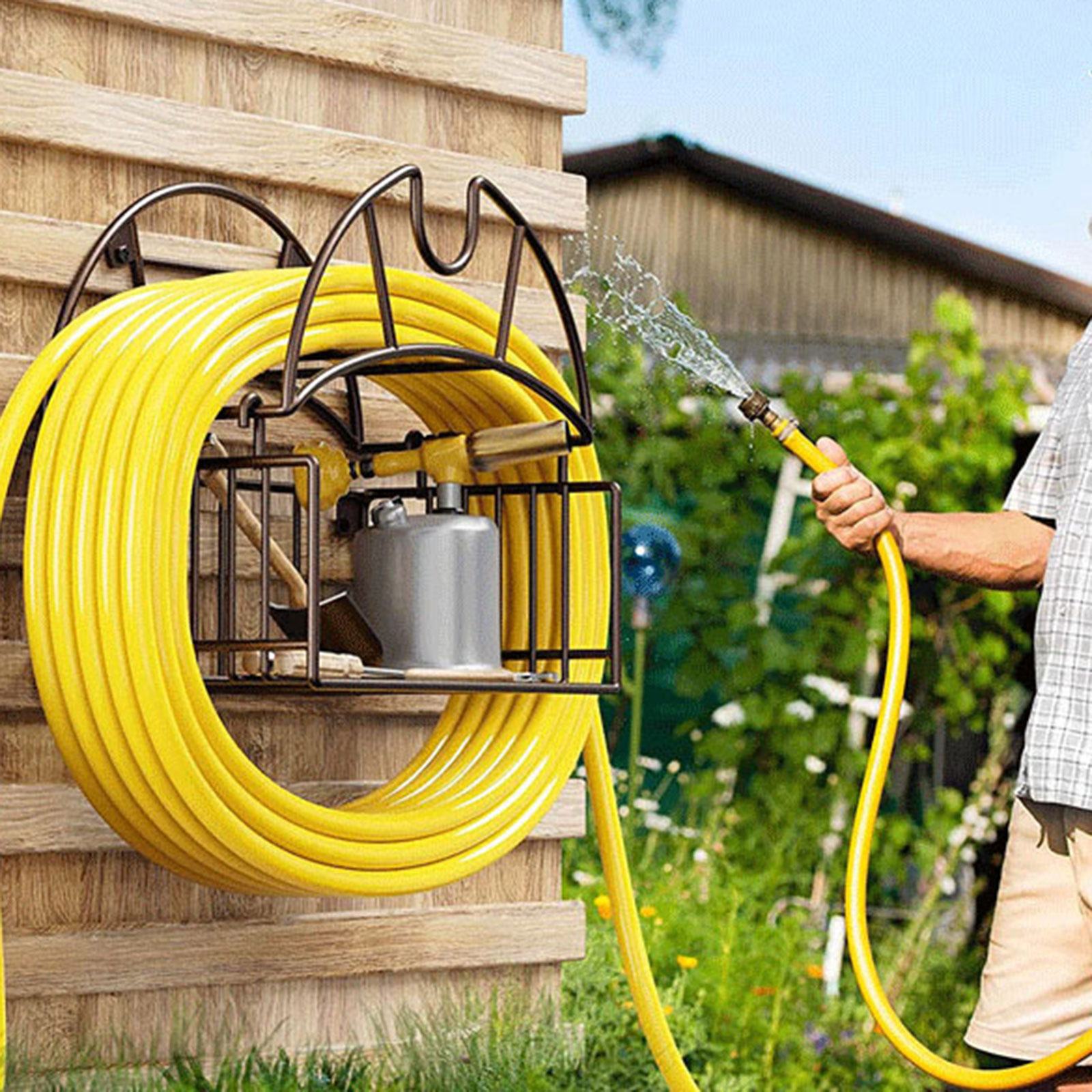 Wandmontierter Gartenschlauchh – Gardening Tools Holder Bewertung und Preis